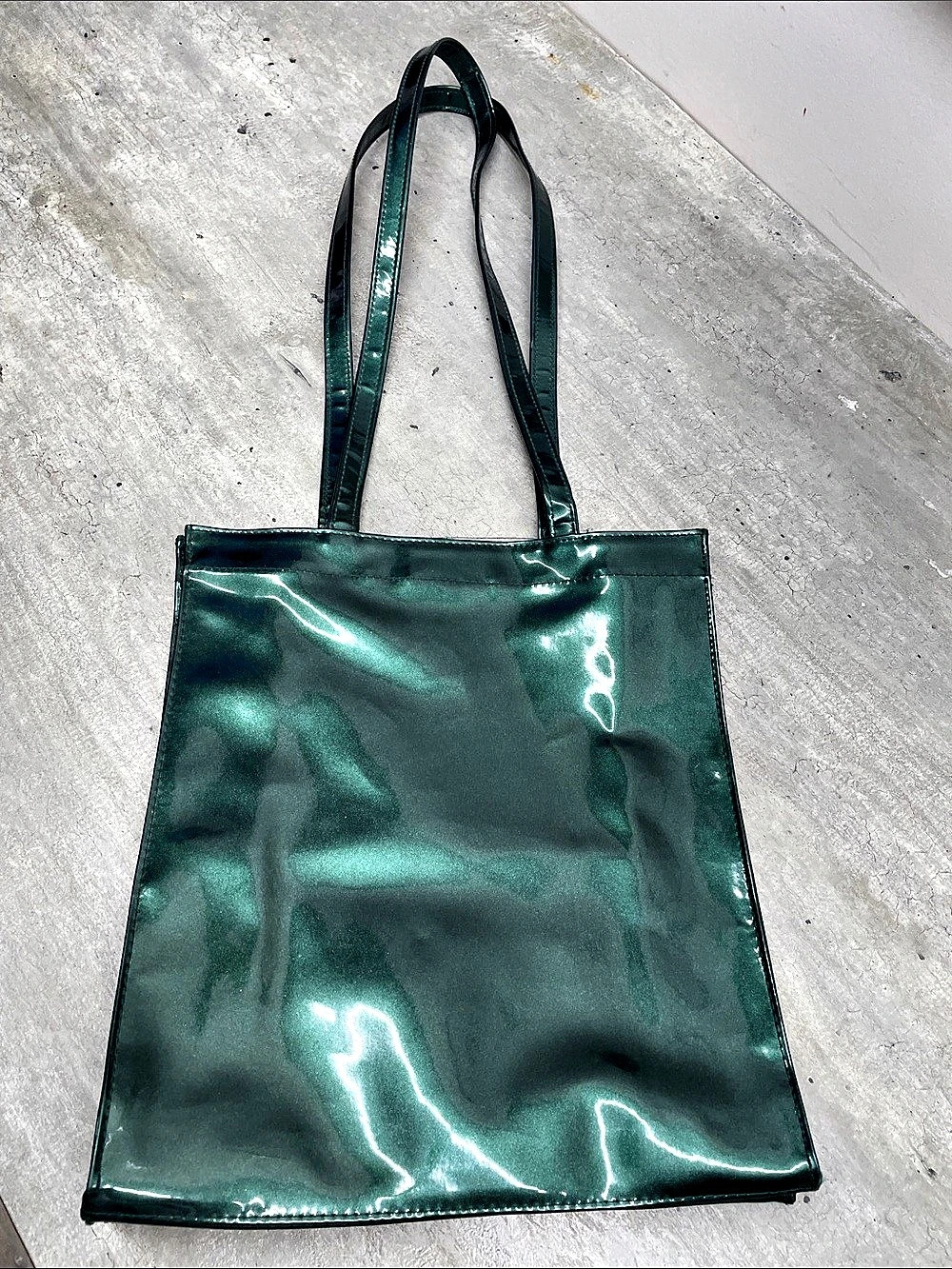 Green Tote Bag Like New